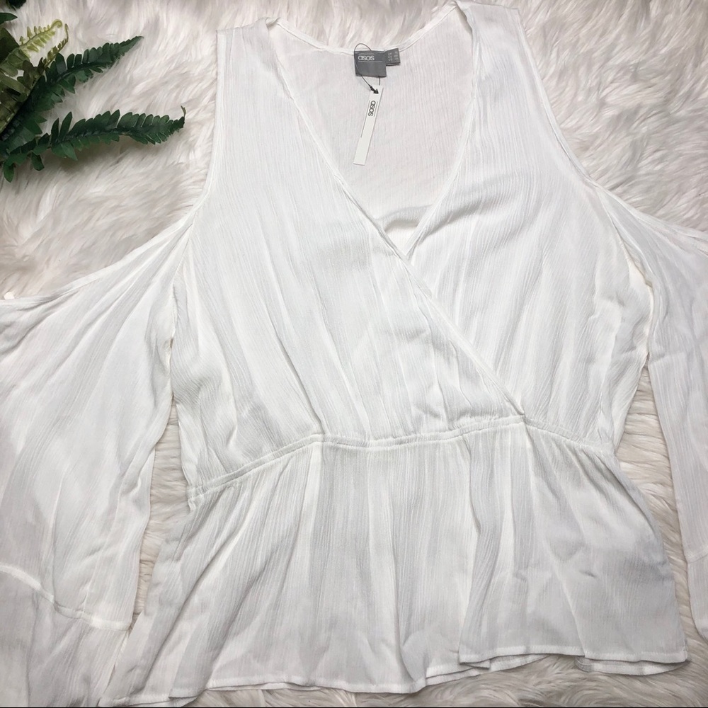 ASOS Cold Shoulder Blouse